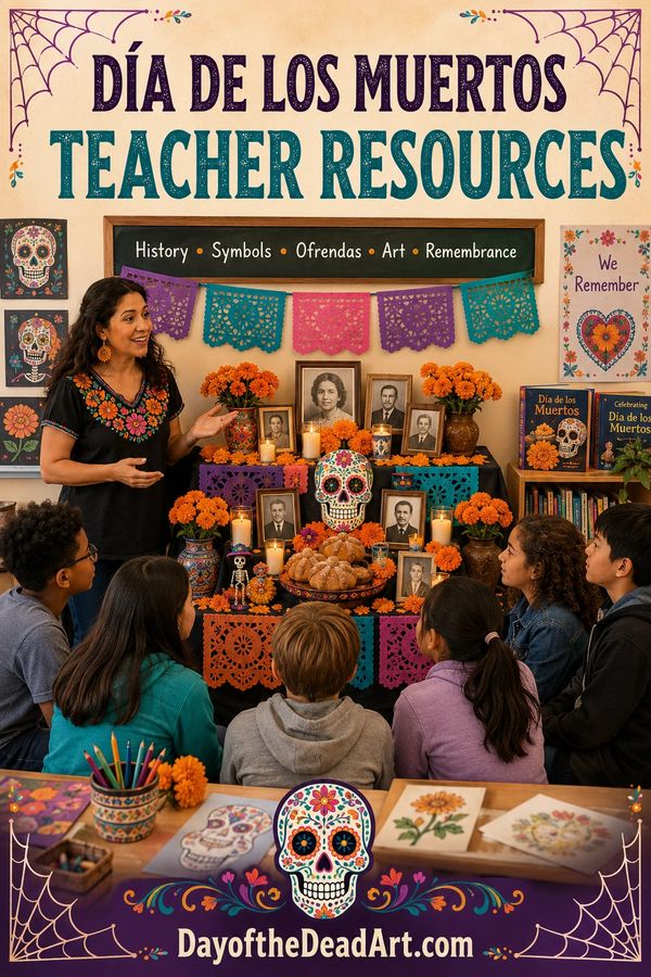 Dia de los Muertos Teacher Resources FREE DOWNLOADS