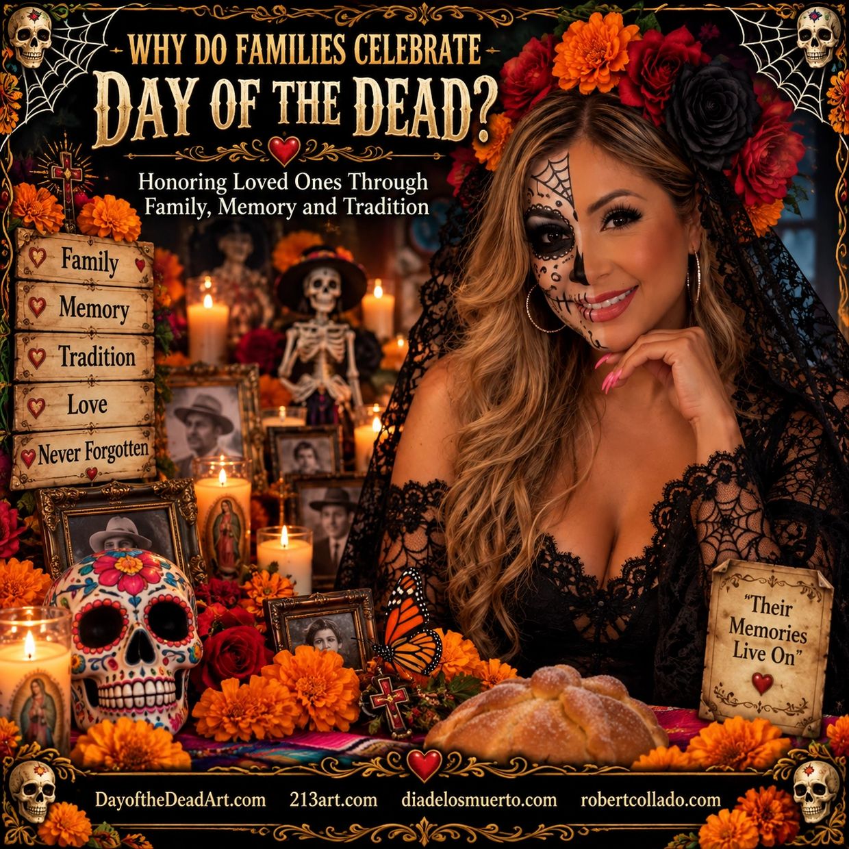 La Catrina What is Day of the Dead image and how do families celebrate 