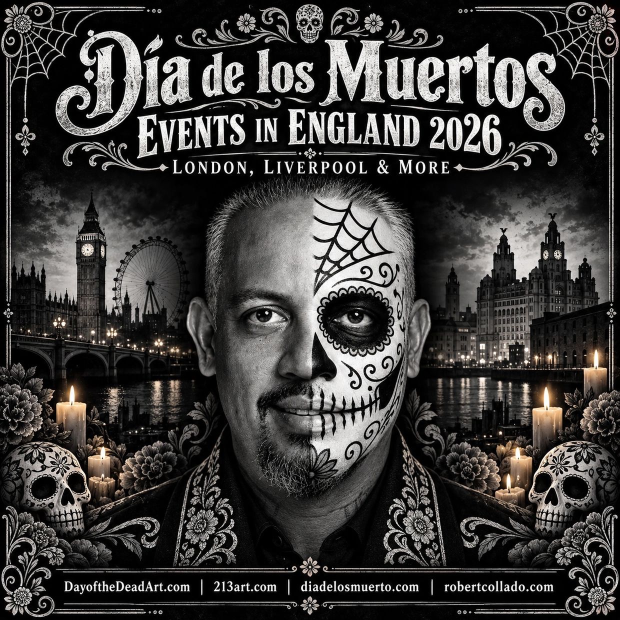 Día de los Muertos Events in England 2026 | London, Liverpool & More