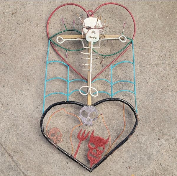 Original Day of the Dead art by Robert Collado with Día de los Muertos wall art, symbols and culture