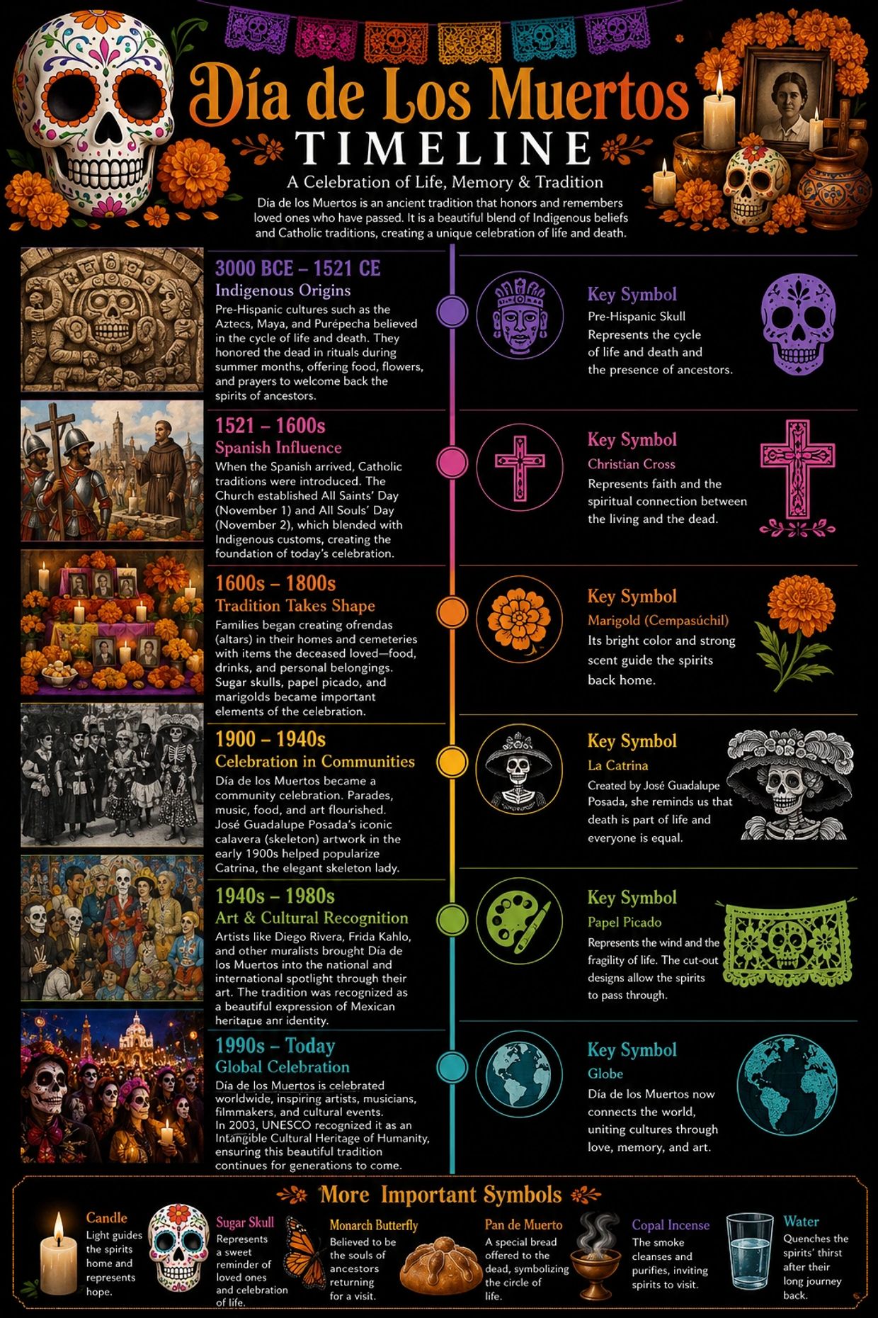 Dia de los muertos Timeline