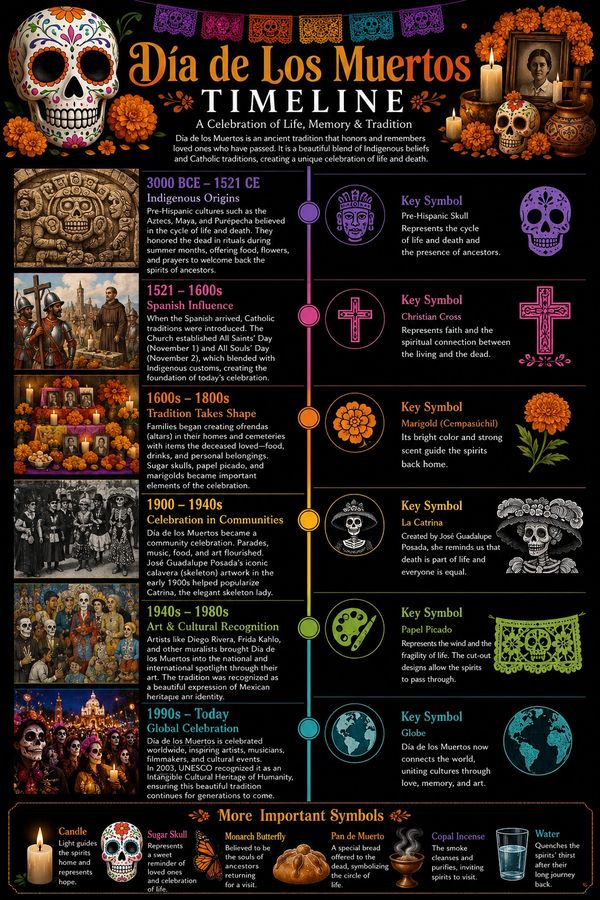 Dia de los muertos Timeline
