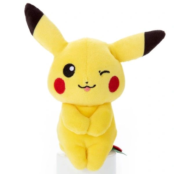 Pokémon Chokkori-san Pikachu Wink Plush