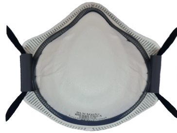 BM 011 PRO X FFP2 professional conical dust respirator for secure fit and high protection.