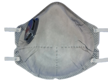 NBM 02 FFP1 valved foldable mask ensures easy breathing and portability.