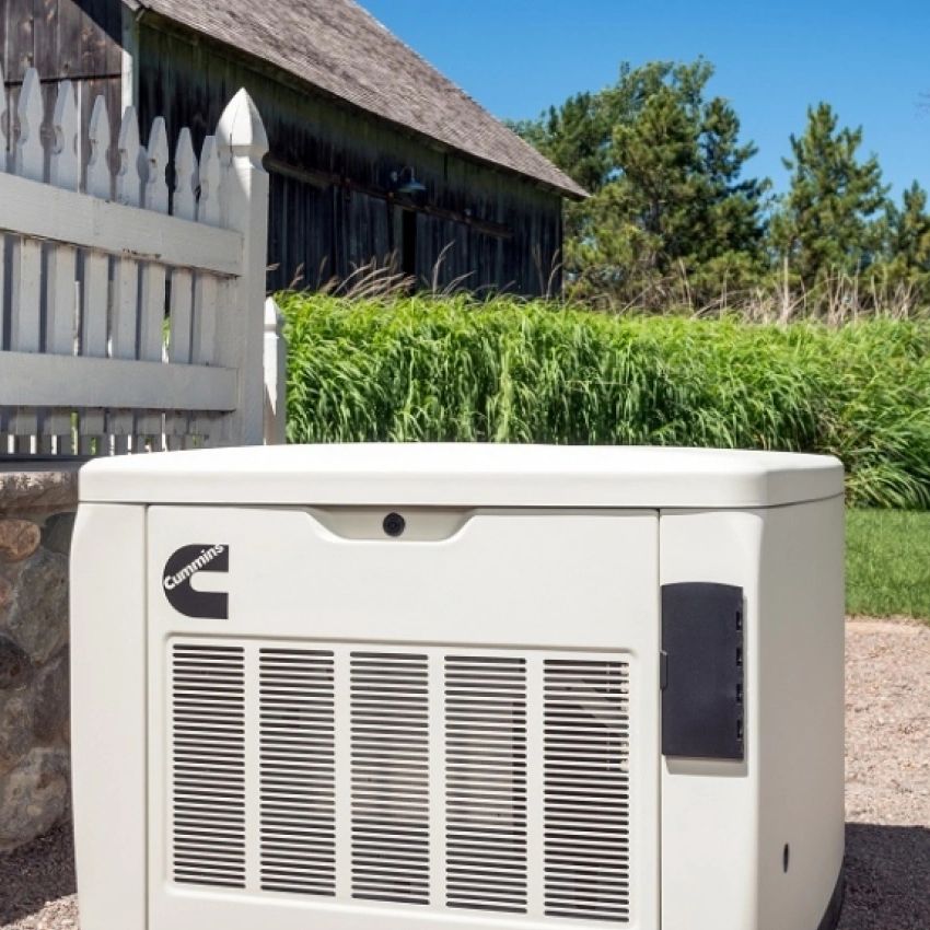 The QuietConnect™ series of home standby generators.