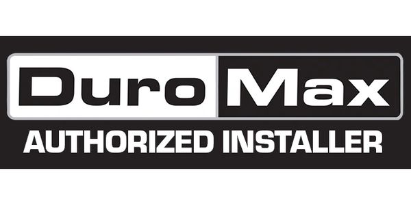 DuroMax Authorized Installer logo. First Source Energy is an authorized dealer-installer in Houston