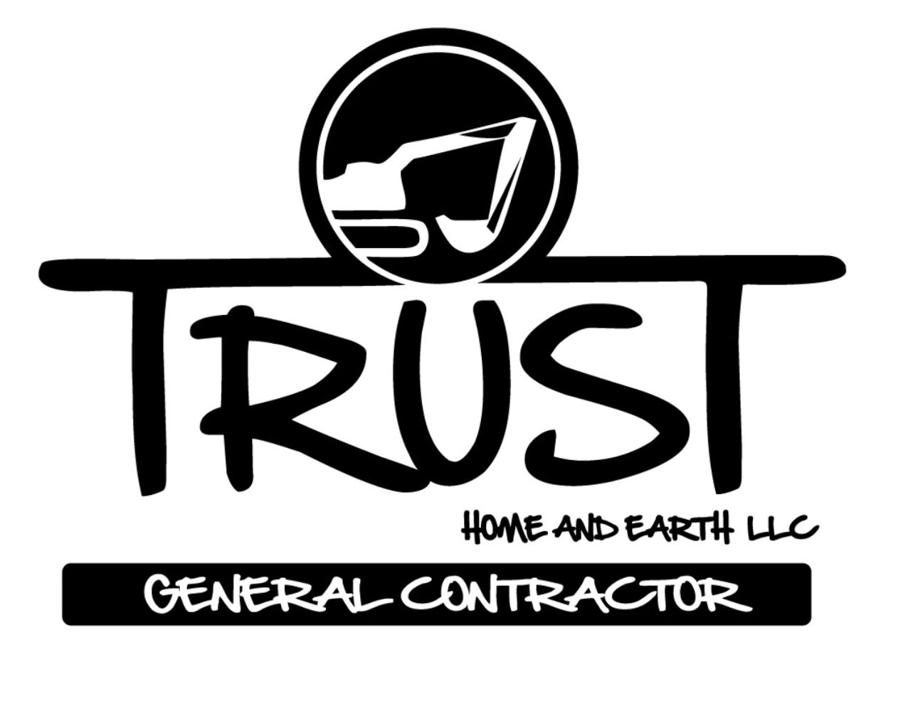Logo for Trust Home and Earth LLC, a general contractor company.