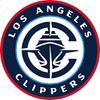 Los Angeles Clippers basketball team logo with a ship and ball.
