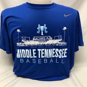 MTSU Middle Tennessee State University Blue Raiders Seal T-Shirt