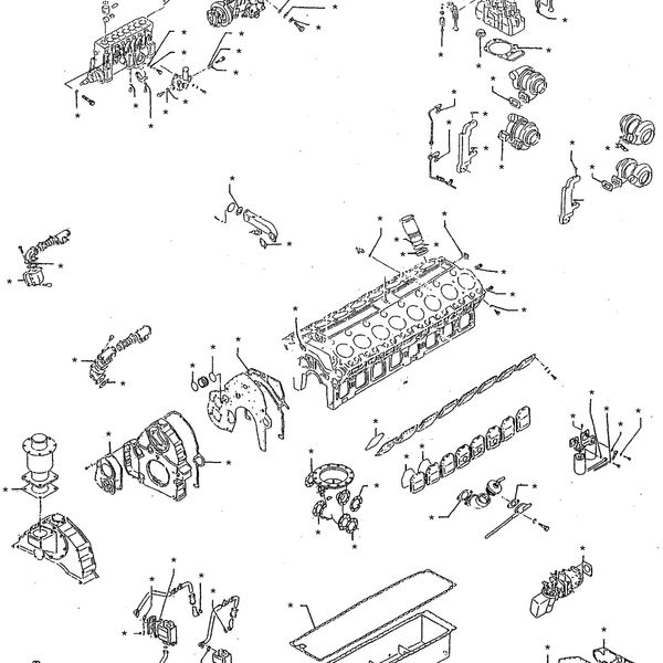 Kohler Generator Mitsubishi, engine parts, gaskets, seals, 