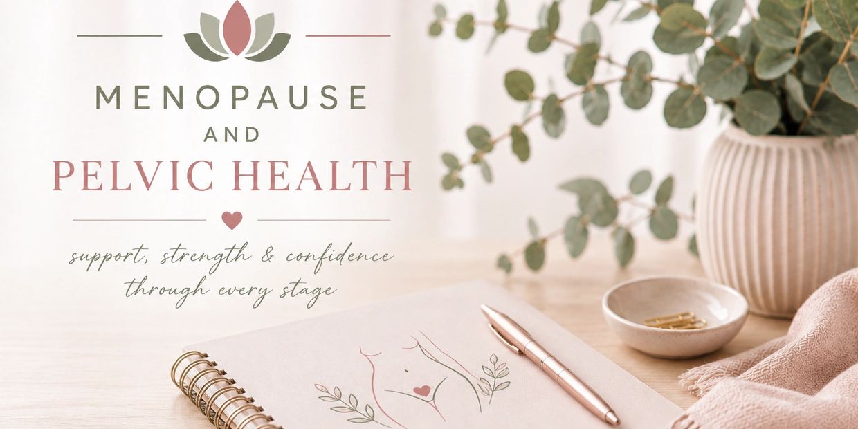 Menopause and pelvic health support promoting confidence and wellbeing through every stage