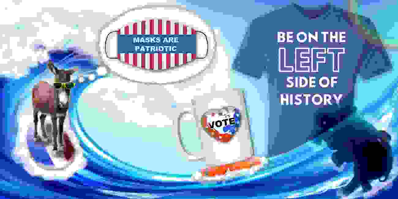 Shop Vote/Be on The Left Side of History Merchandise