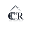 Logo of a house with letters "CR" and "Croom Realty" underneath.