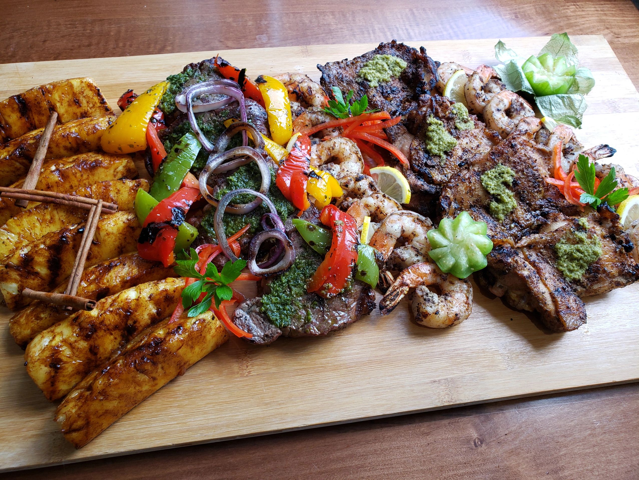 Backyard BBQ meal kit for takeout to celebrate Father's Day in Richmond Hill, ON
