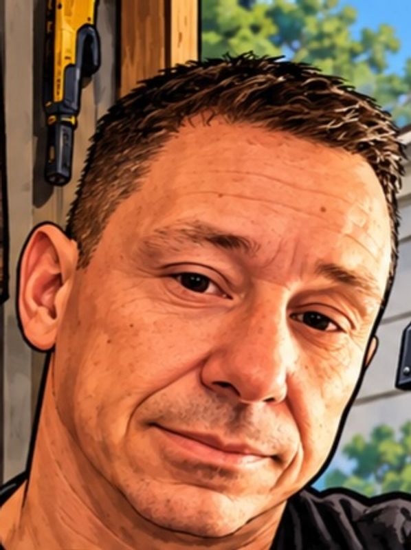 Portrait of a man with short hair and a slight smile.