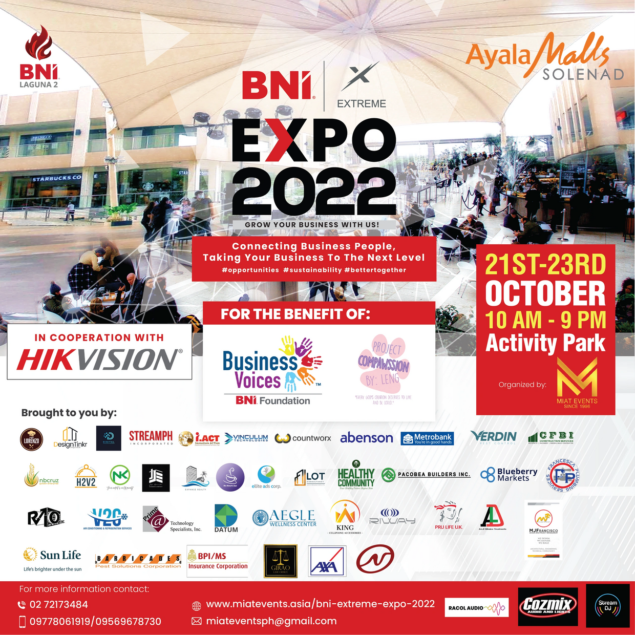 BNI Extreme Expo 2022 Ayala Malls Solenad MIAT Events Management