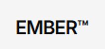 Logo text 'EMBER™' in bold black letters.