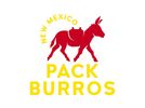 Logo with a red burro and yellow text.