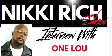 iHeart Radio personality Nikki Rich interviews Hip-Hop Artist One Lou.
