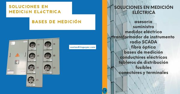 concentración de medidores enfocada a instrumentos de medición eléctrica