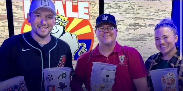 Hands Free Popcorn Bucket®️ Interview with 107.9 KLME w/ Gunner and Cheyenne Phoenix, Arizona - USA