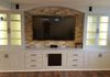 Custom built-in entertainment center