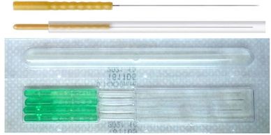 Silver Handle Acupuncture Needle
