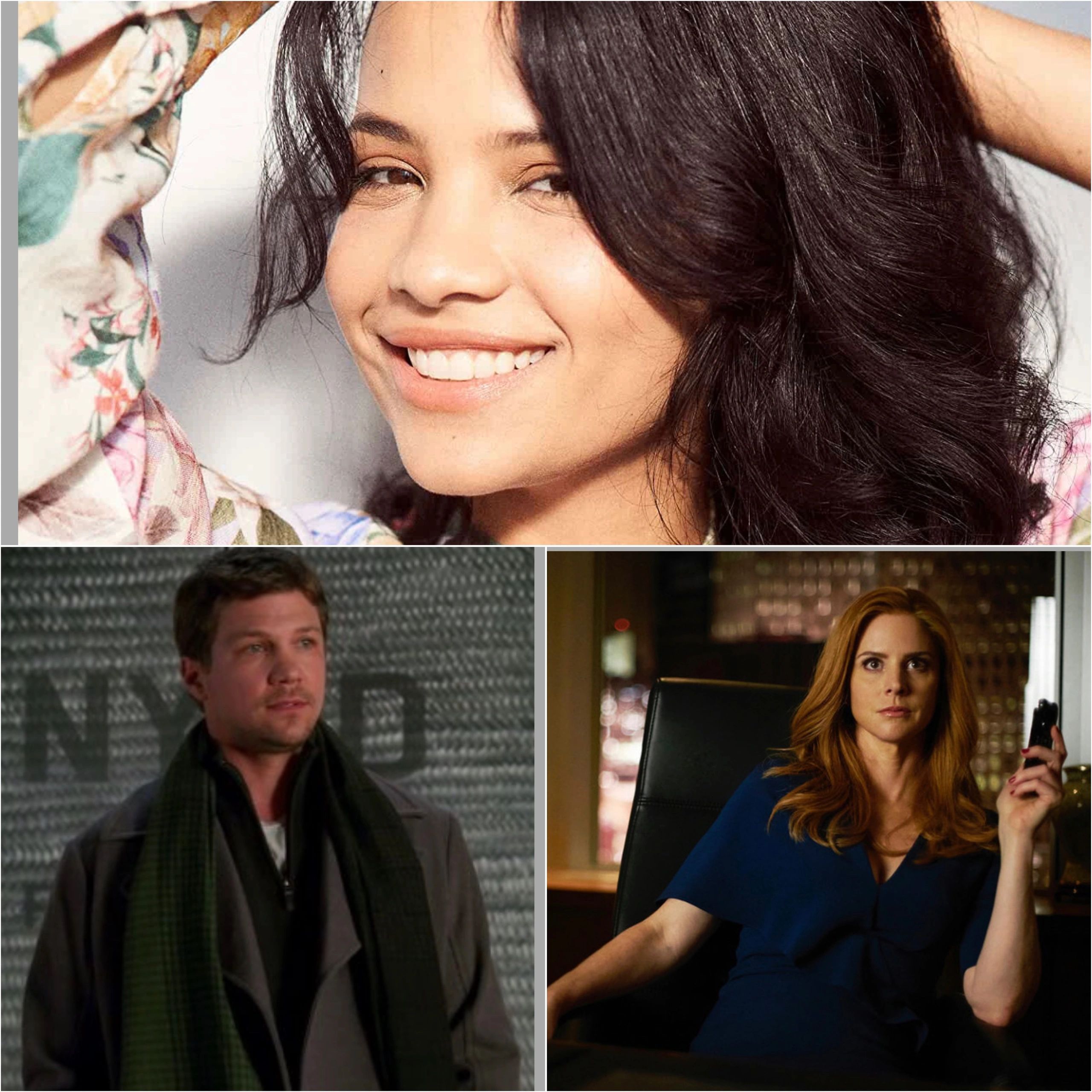 Marc Blucas, Sarah Rafferty, & Nikki Rodriguez in Netflix Series
