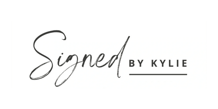 Signed by Kylie