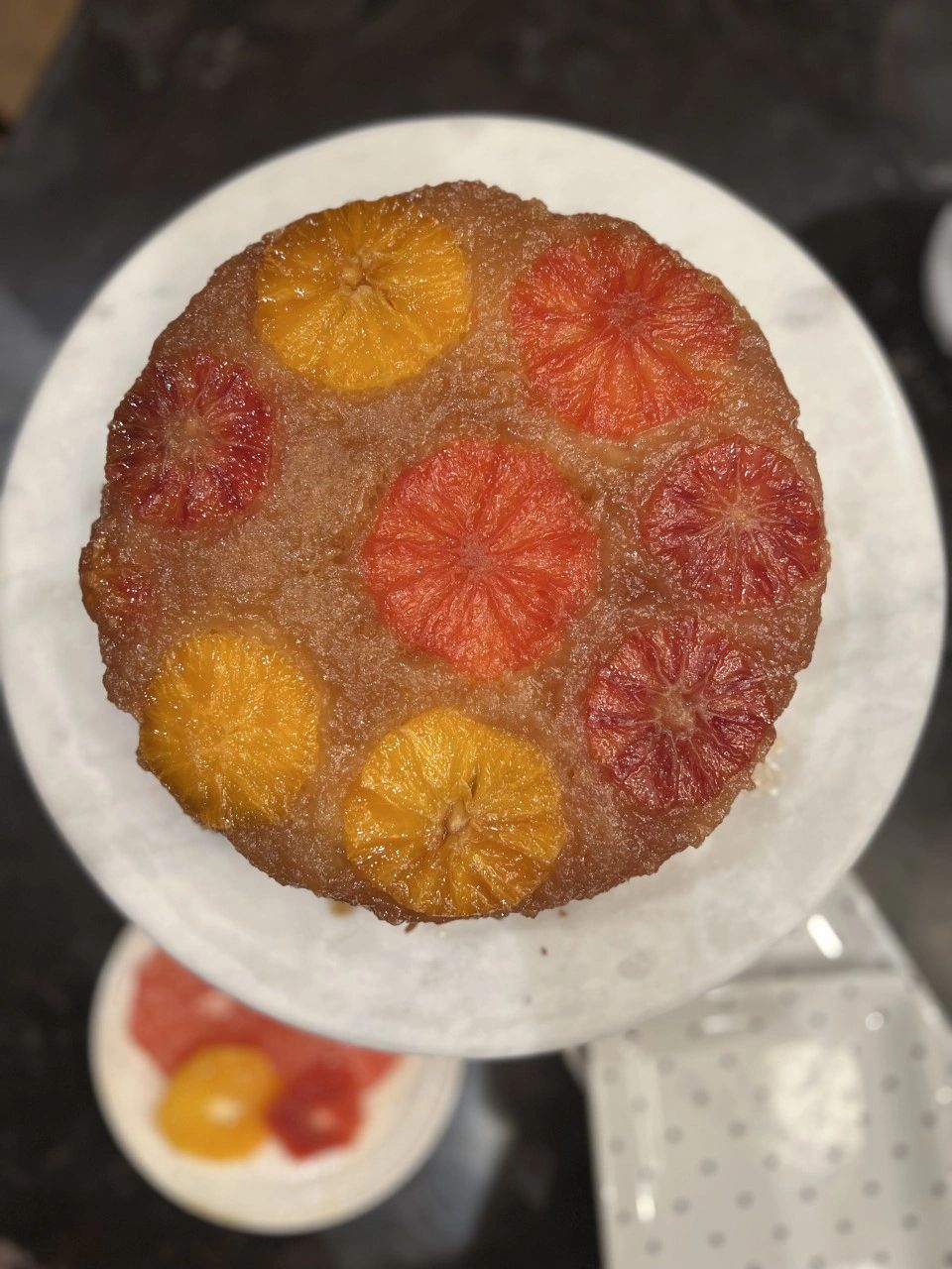 Upside Down Citrus Cake