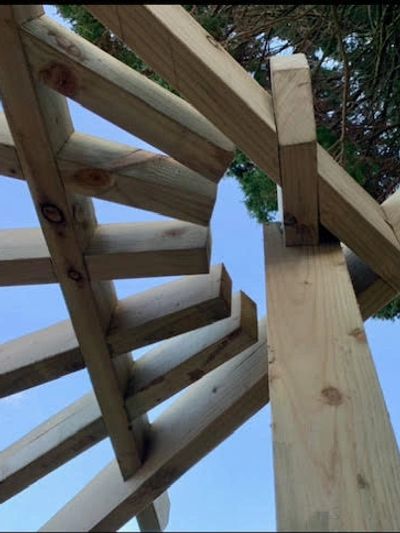 Wooden Pergola/Gazebo/Pagoda Bespoke structure (Hand made)
