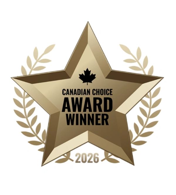 Gold star award for Canadian Choice 2026.