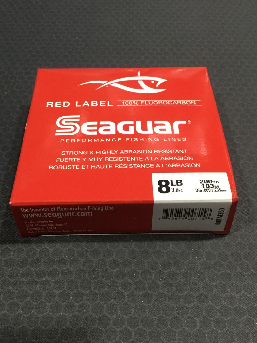 8lb Seaguar Red Label Fluorocarbon