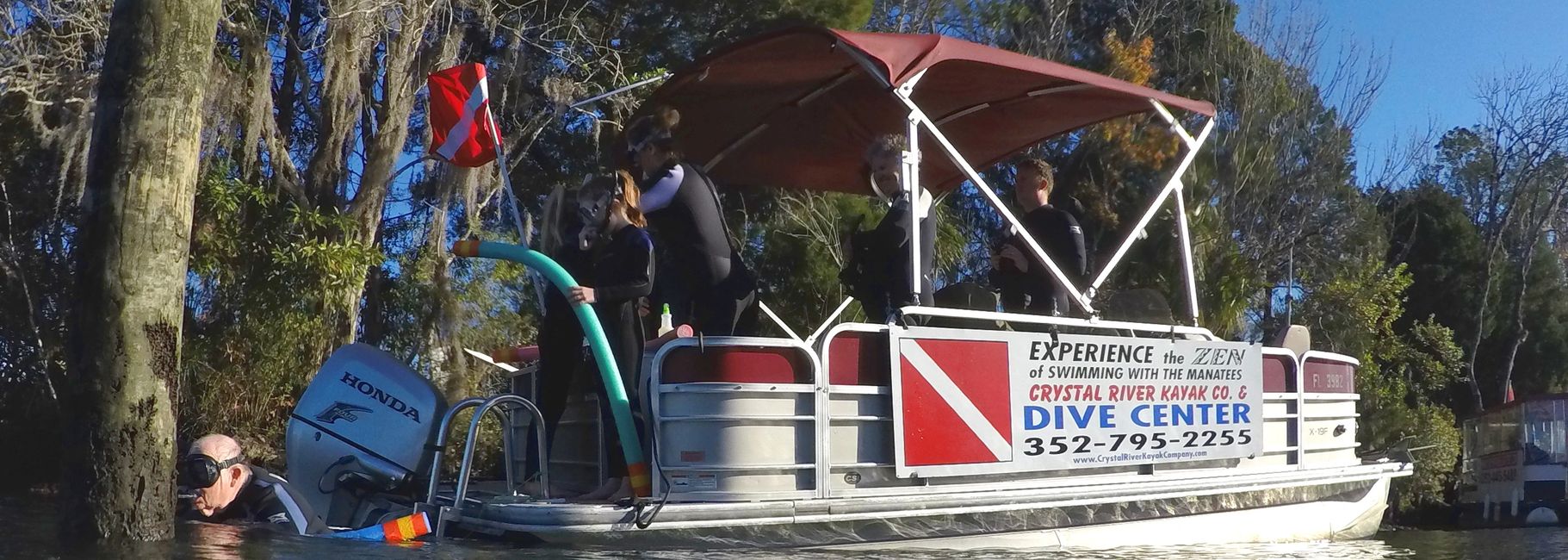 Pontoon Tours A Crystal River Kayak Company