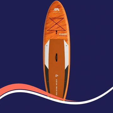 Aqua Marina Fusion 10'10" SUP board (338L) is available for rent at Sea Creatures Albufeira