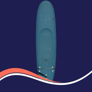Olaian 100 Reinforced 8'2" Surfboard (100L) is available for rent at Sea Creatures Albufeira