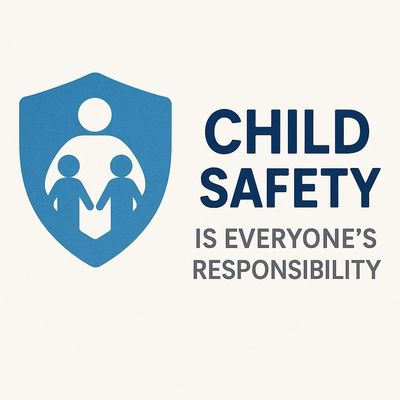 child safety banner