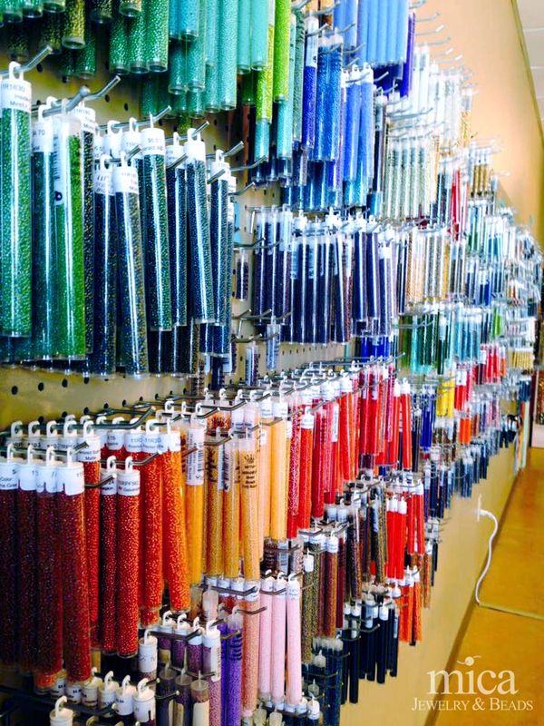 Mica jewelry and beads discount