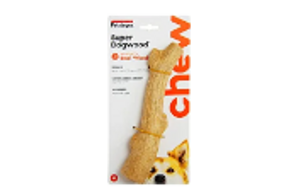 DURABLE STICK TOY: With all the taste and texture of real wood. Super Dogwood chew sticks, satisfies