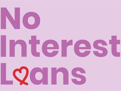 No Interest Loans logo.