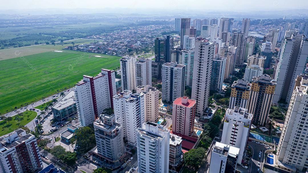 Vista aérea de São José dos Campos [alt preenchido]