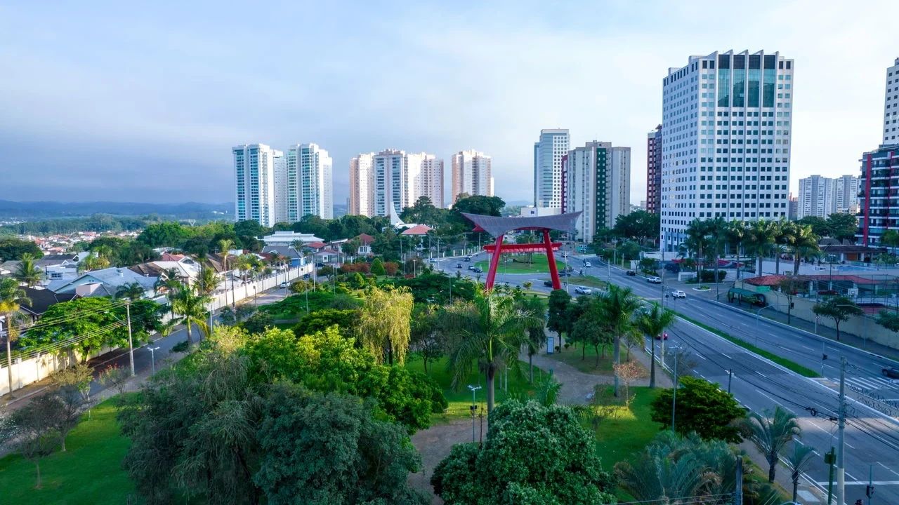 Praça do "japonês" no Jardim Aquarius é Praça Riugi Kojima em São José dos Campos, ao lado da Avenida Cassiano Ricardo