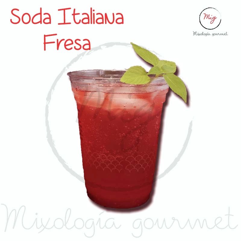 Insumos para cafetería - Soda Italiana, Receta Frappe