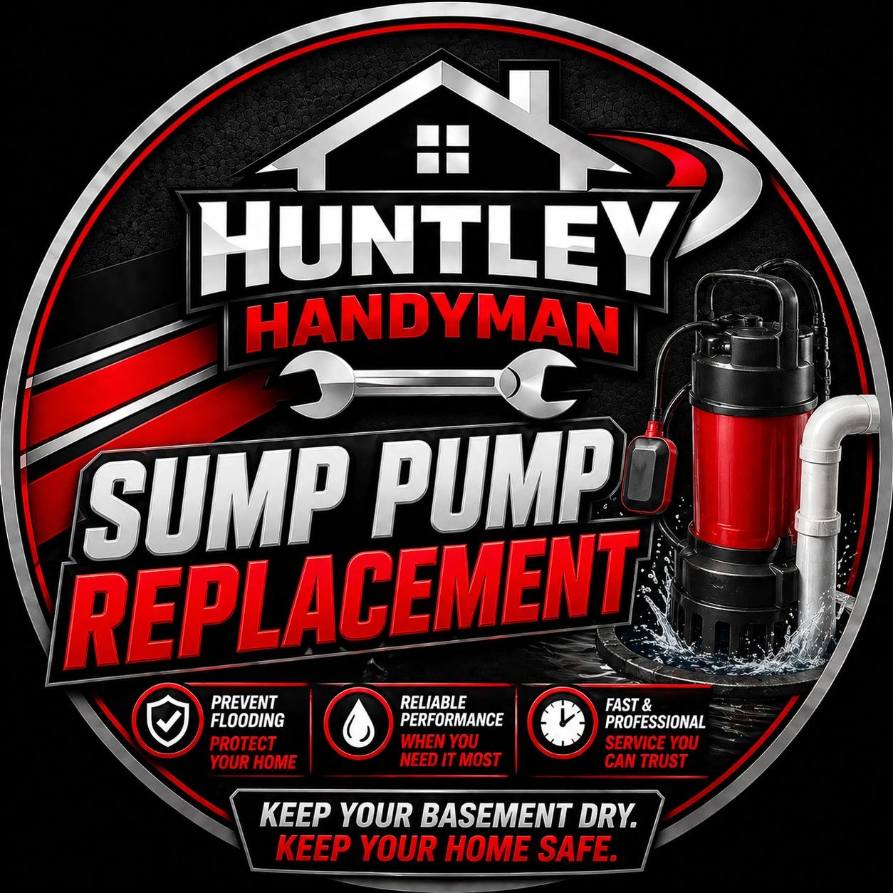 💧 Sump Pump Replacement 🔧