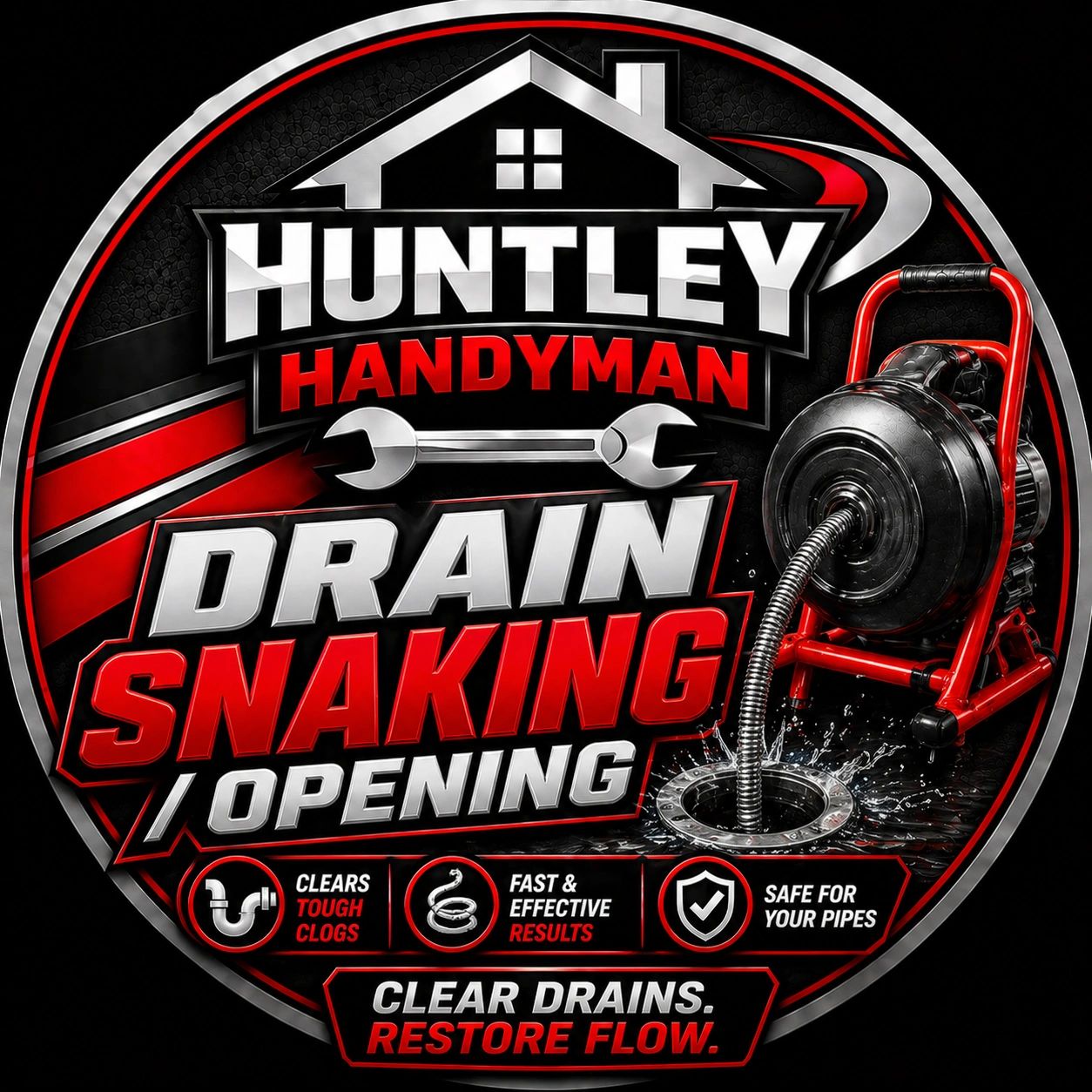🪠 Drain Snaking & Opening 🐍