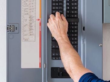 California Warehouse Electrical Panel 
