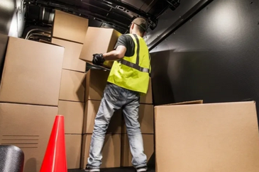 California Warehouse Trailer Truck Loading