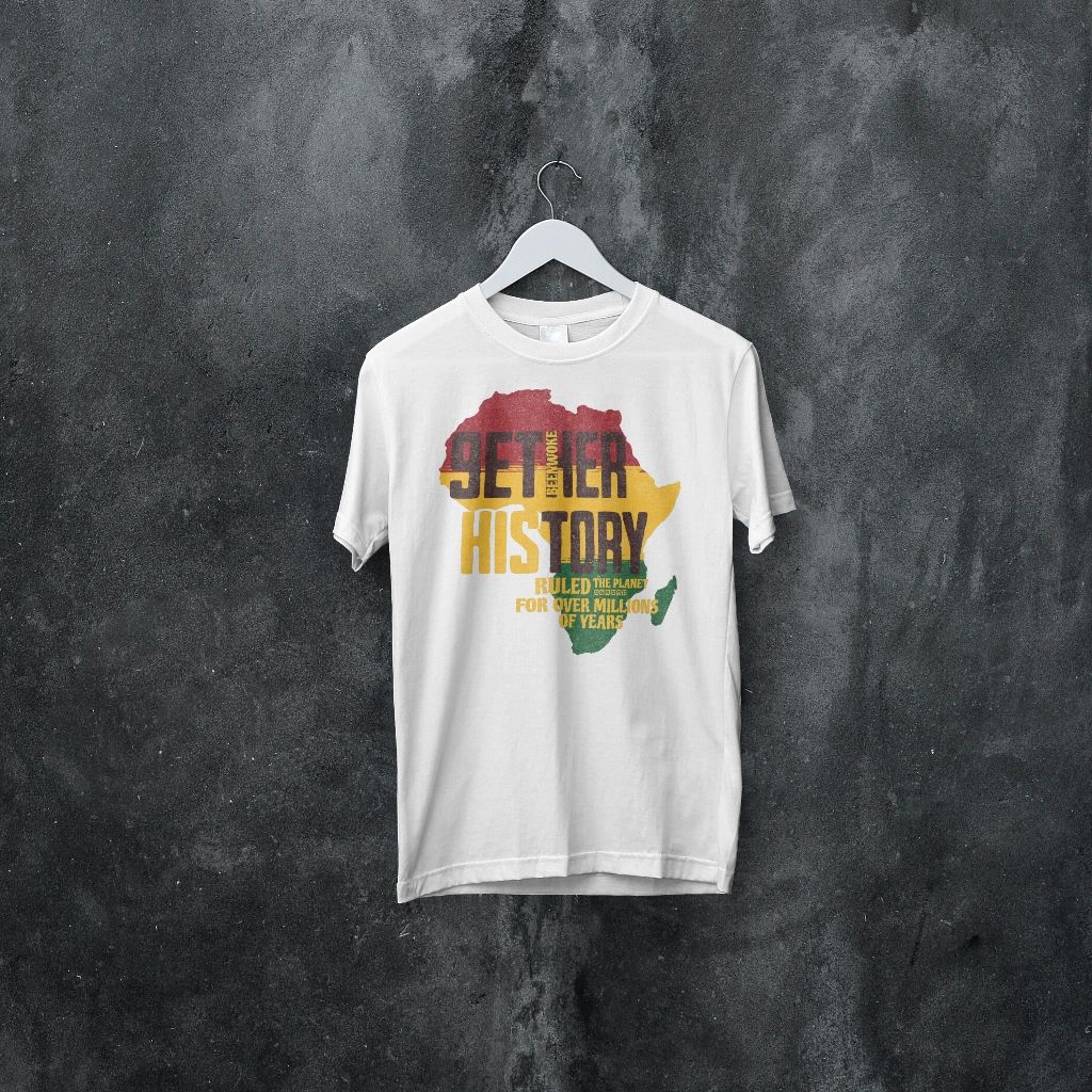 White 9Ether History (100% cotton) T shirt