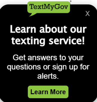 texting service graphic for texmygov.com